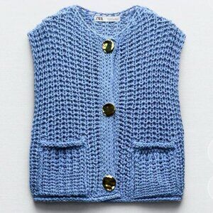 Zara Crochet Vest